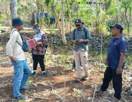 Pengecekan Lokasi Program Penanaman Pohon Buah, Wujud Sinergi Pelestarian Lingkungan